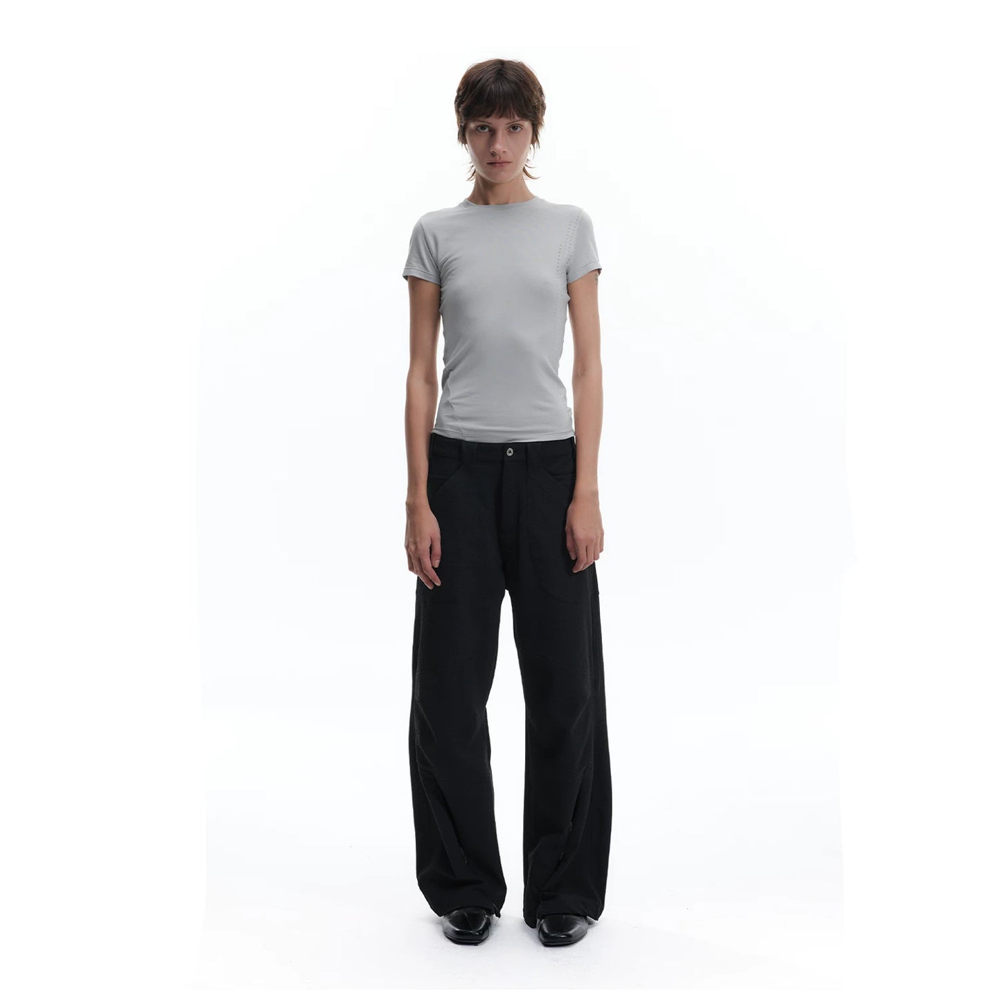 AMMONIA-FREE BREATHABLE PLEATED PANTS