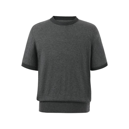 CASHMERE BLEND RINGER TEE