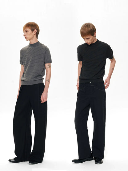 SCULPTED WOOL TEE