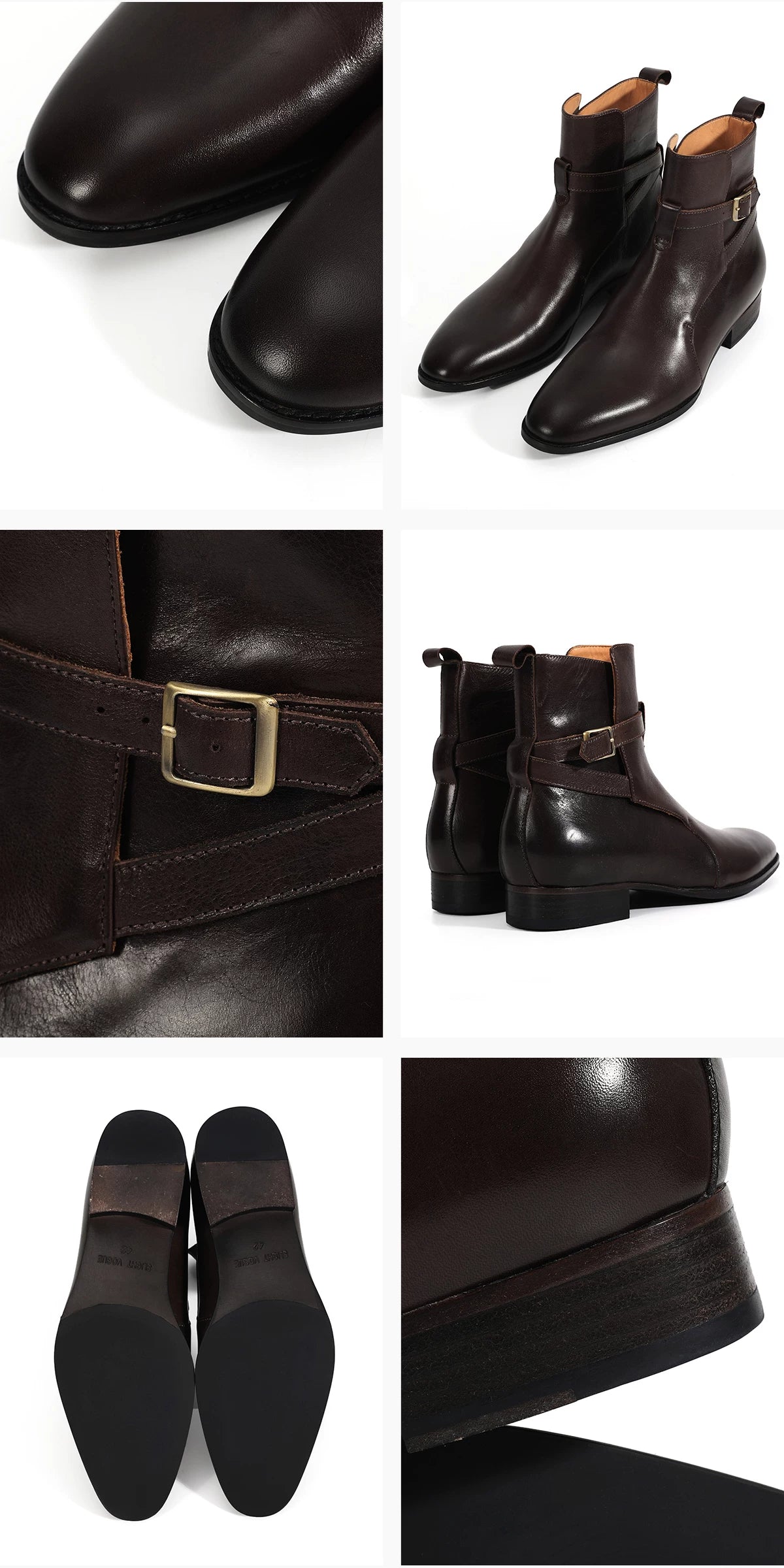 HARNESS STRAP ANKLE BOOTS 13