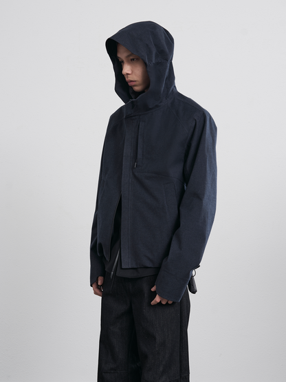 WOOL-LIKE WATERPROOF HIKING JACKET