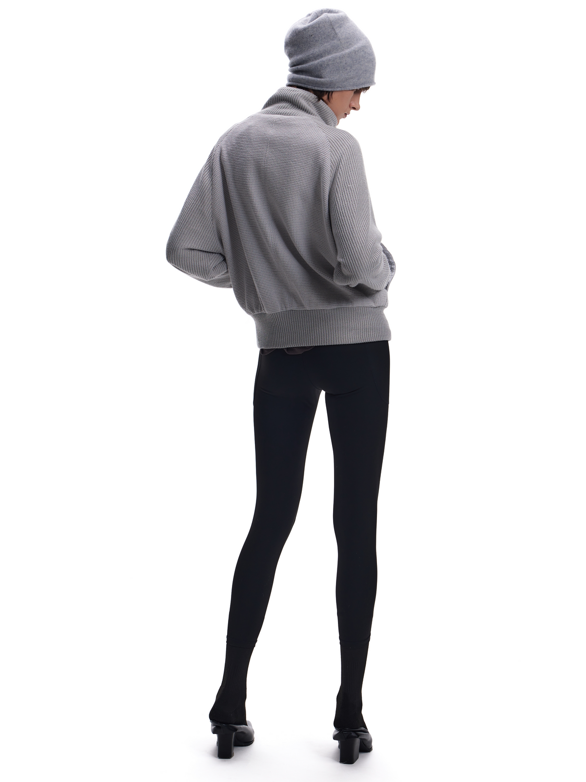 CROPPED LOOSE-FIT CARDIGAN JACKET