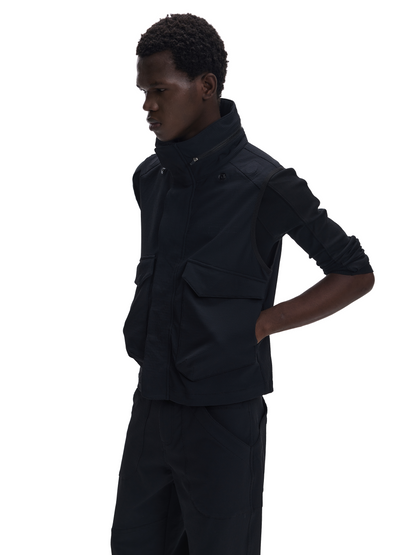 HONEYCOMB TEXTURED WATER-RESISTANT JACKET
