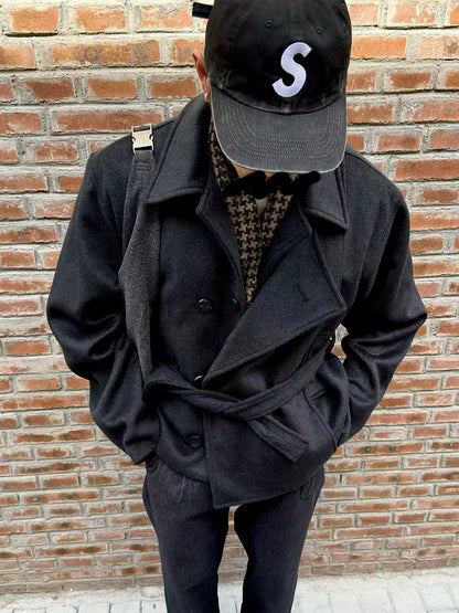 DOUBLE-FACED WOOL JACKET