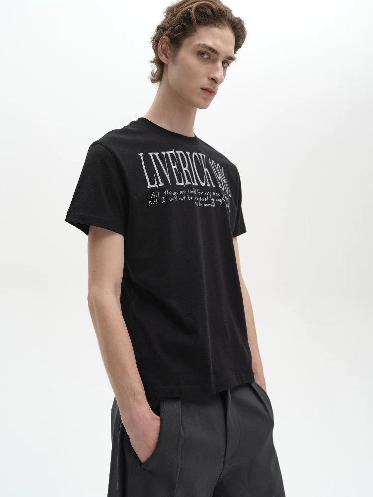 SLOGAN T-SHIRT