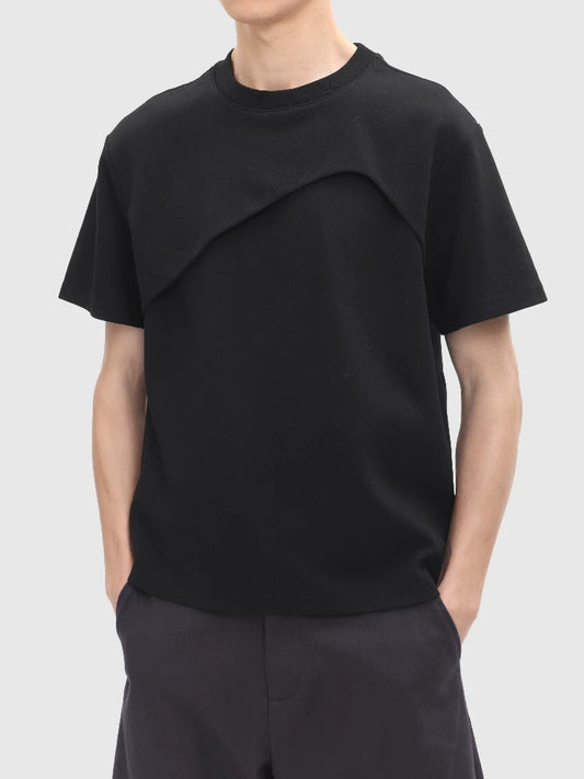 CURVED LINE T-SHIRT