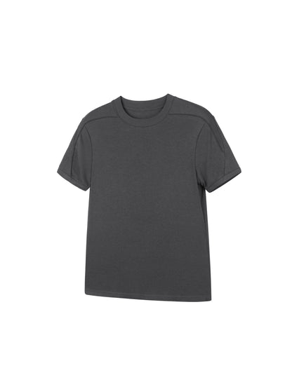 HIGH-STRETCH CUT-OUT T-SHIRT