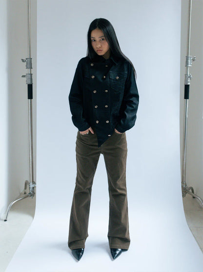 DENIM CHIVALRY SHIRT JACKET