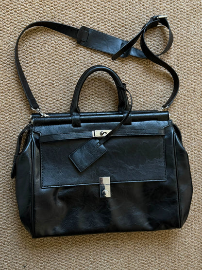 RETRO OIL WAX BAG