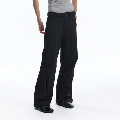 AMMONIA-FREE BREATHABLE PLEATED PANTS