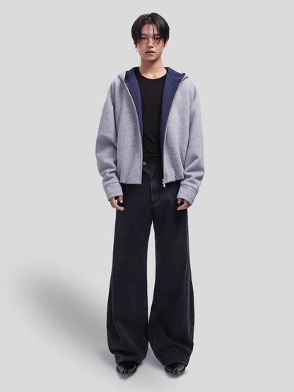 A-LINE WIDE LEG JEANS