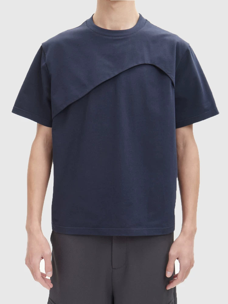 CURVED LINE T-SHIRT