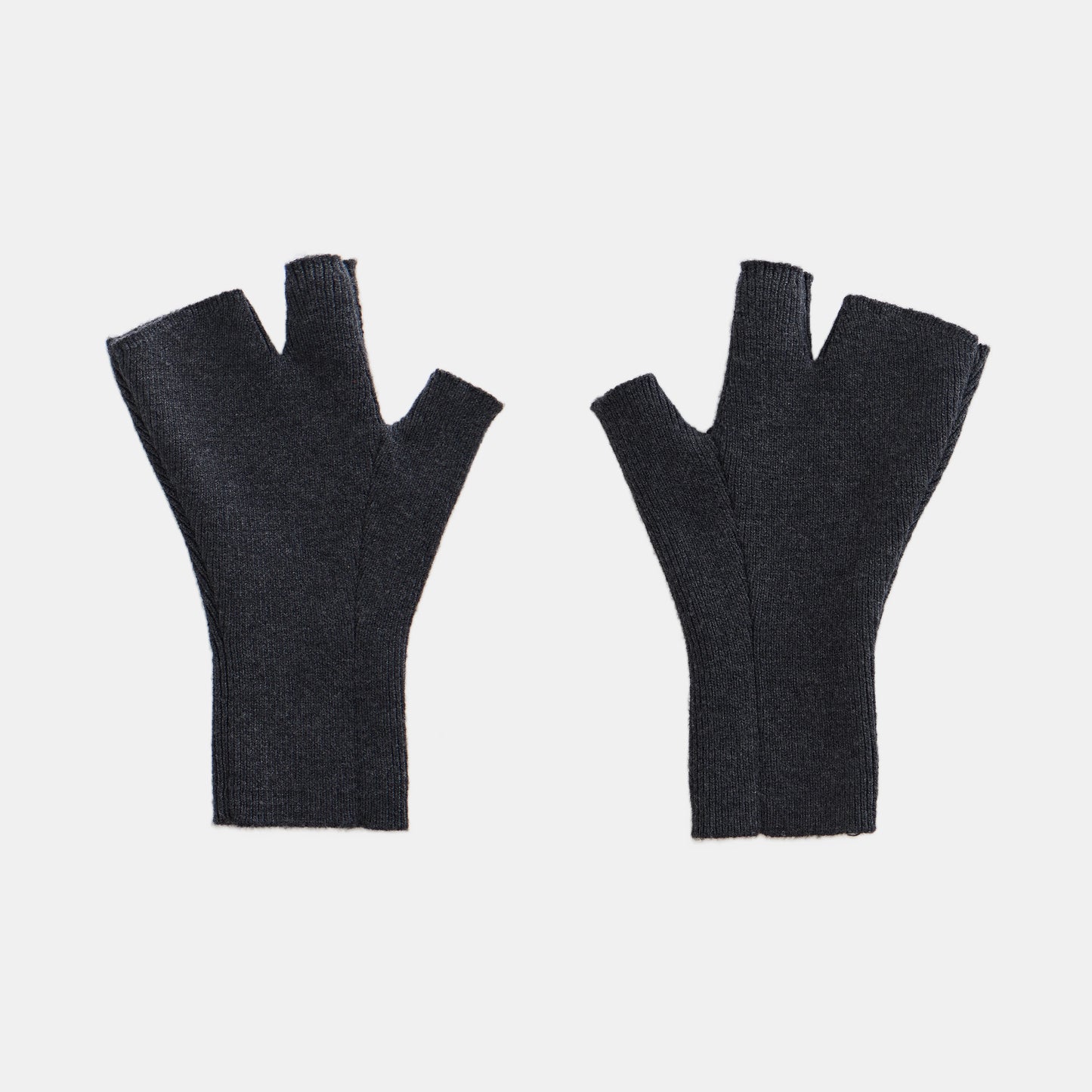 HALF-FINGER KNIT GLOVES