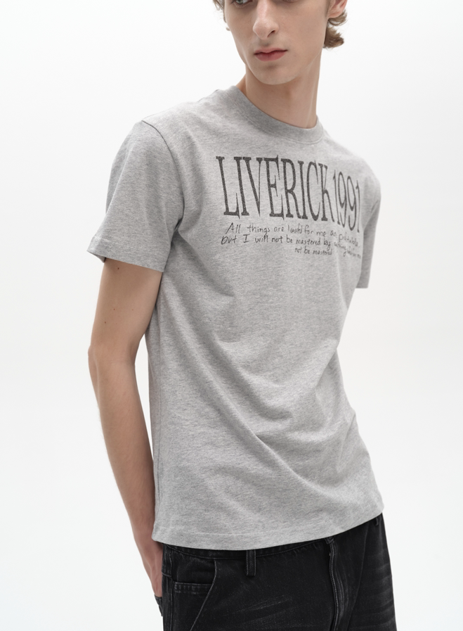 SLOGAN T-SHIRT