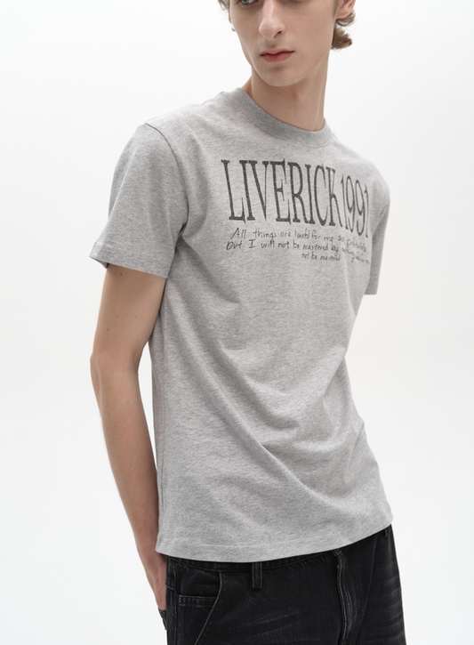 SLOGAN T-SHIRT