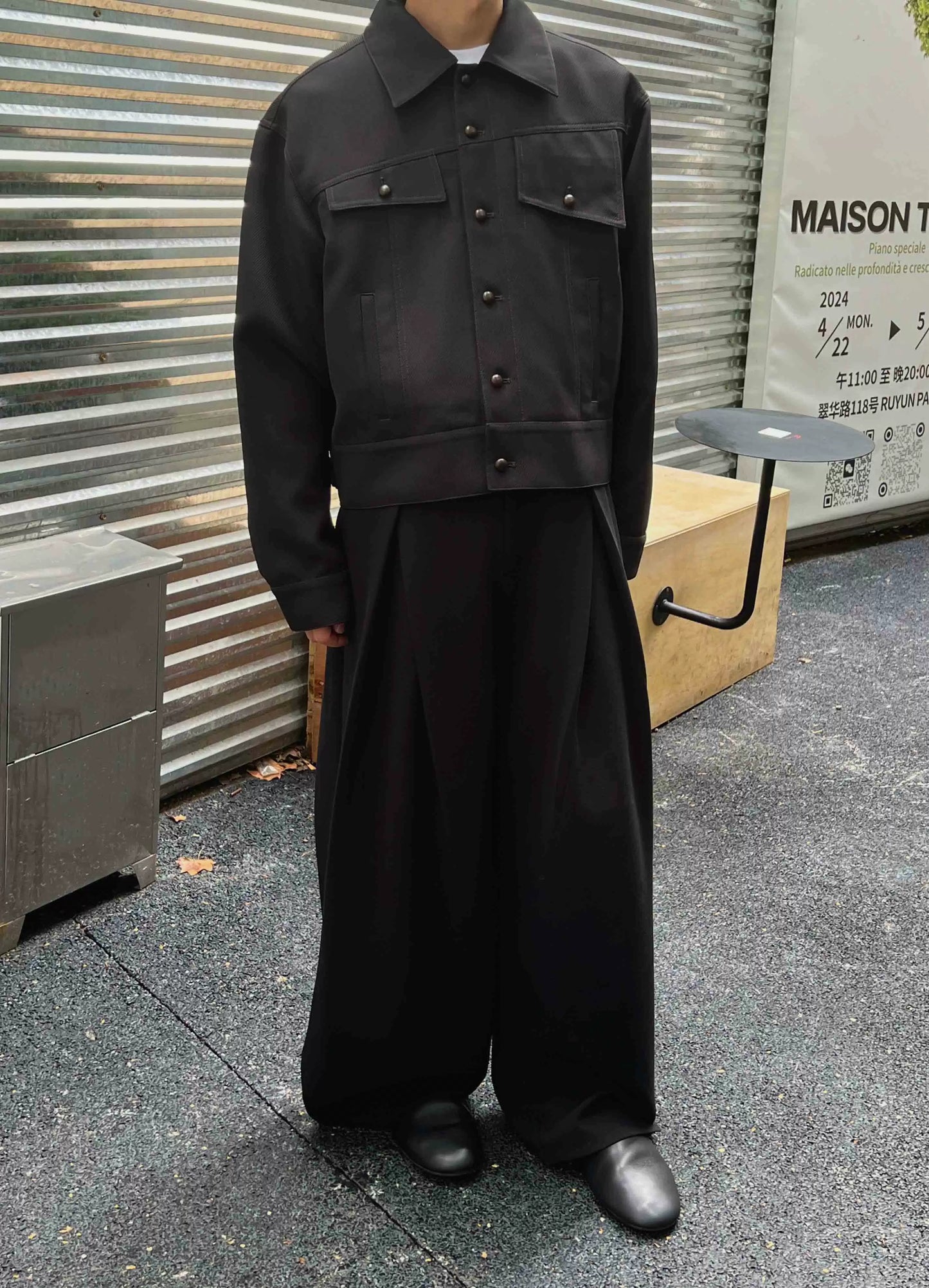 CHOCO SHORT JACKET UNISEX