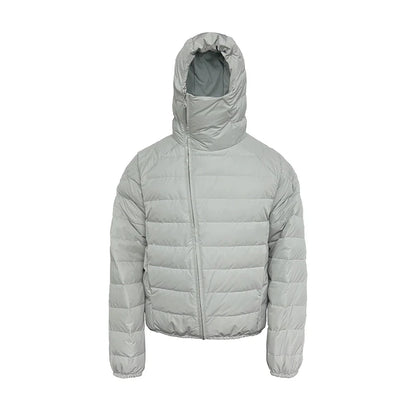 LIGHTWEIGHT HOODED DOWN JACKET