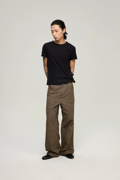 COZY SHEER ROLLED-CUFF TEE