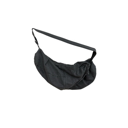 ECO-FRIENDLY LEATHER DRAWSTRING BAG