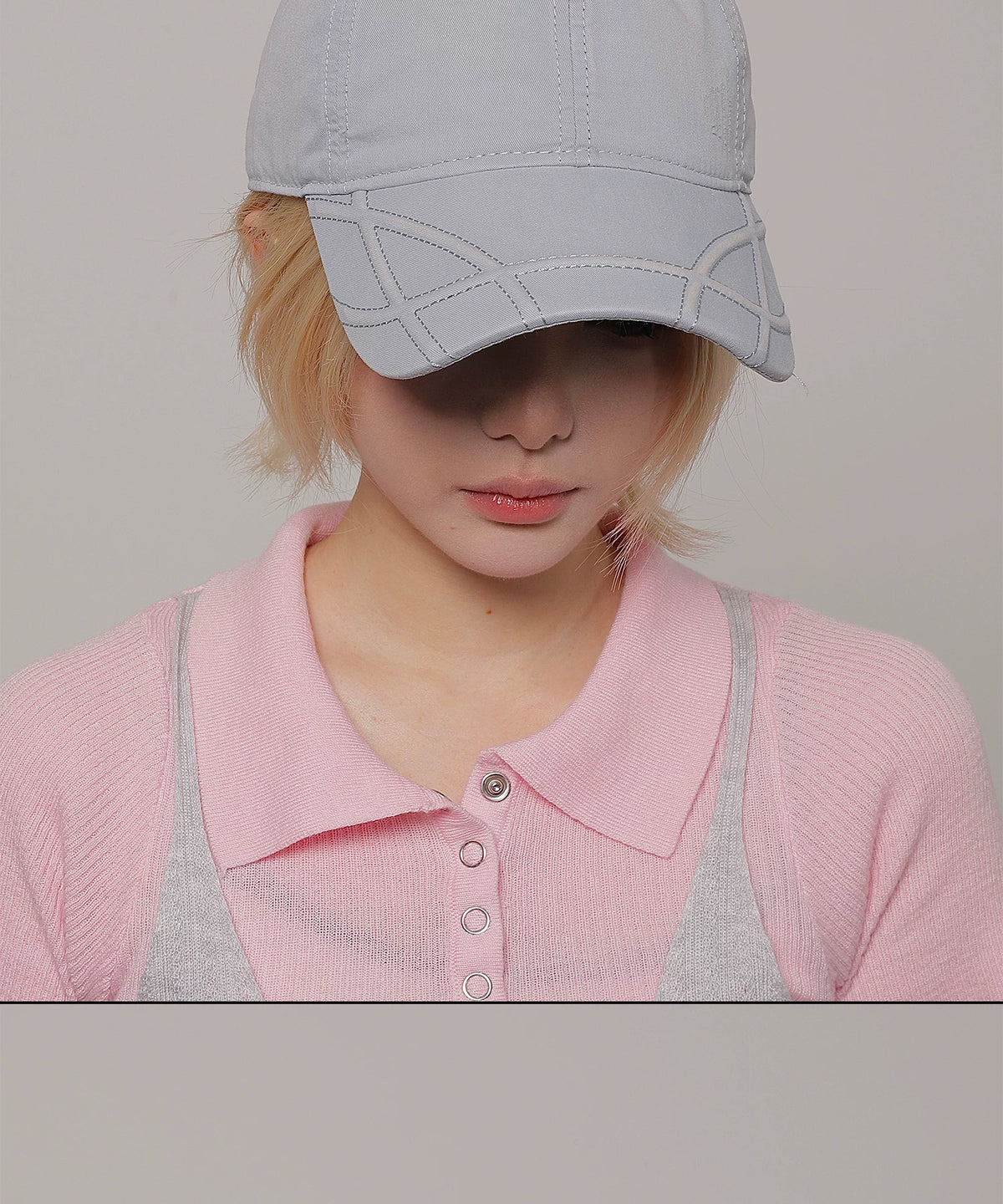 SCULPTED BRIM WASHED CAP 17