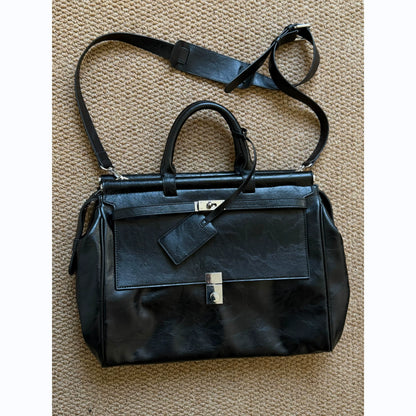 RETRO OIL WAX BAG