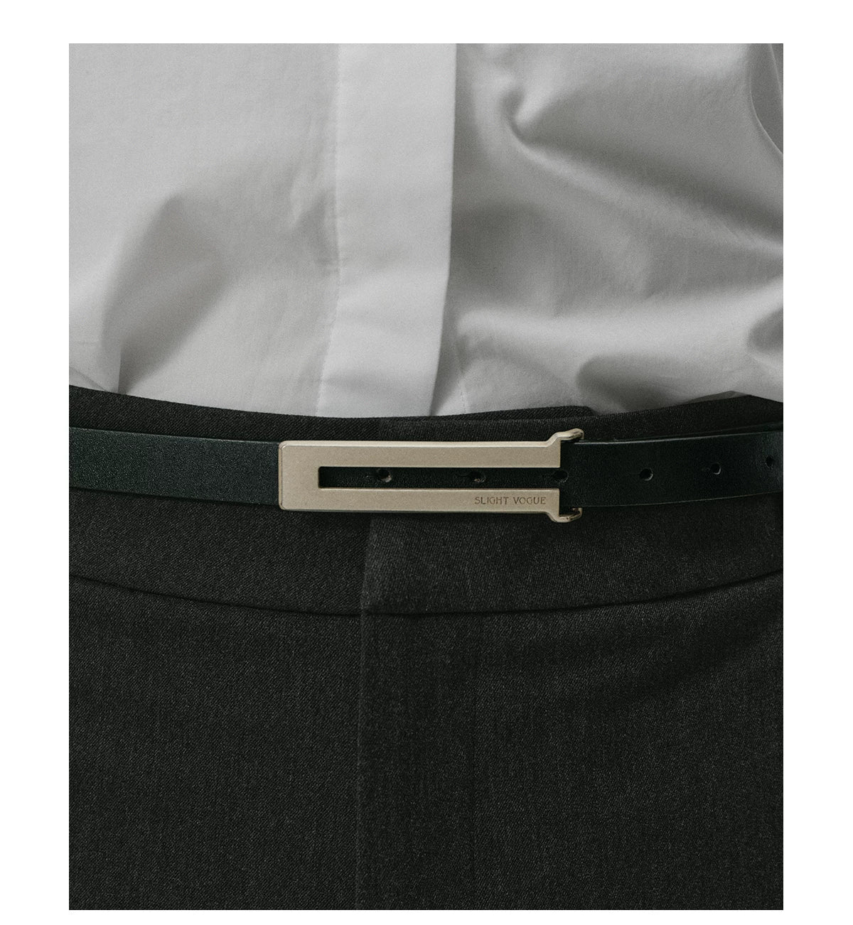 BAR KEY LEATHER BELT 8