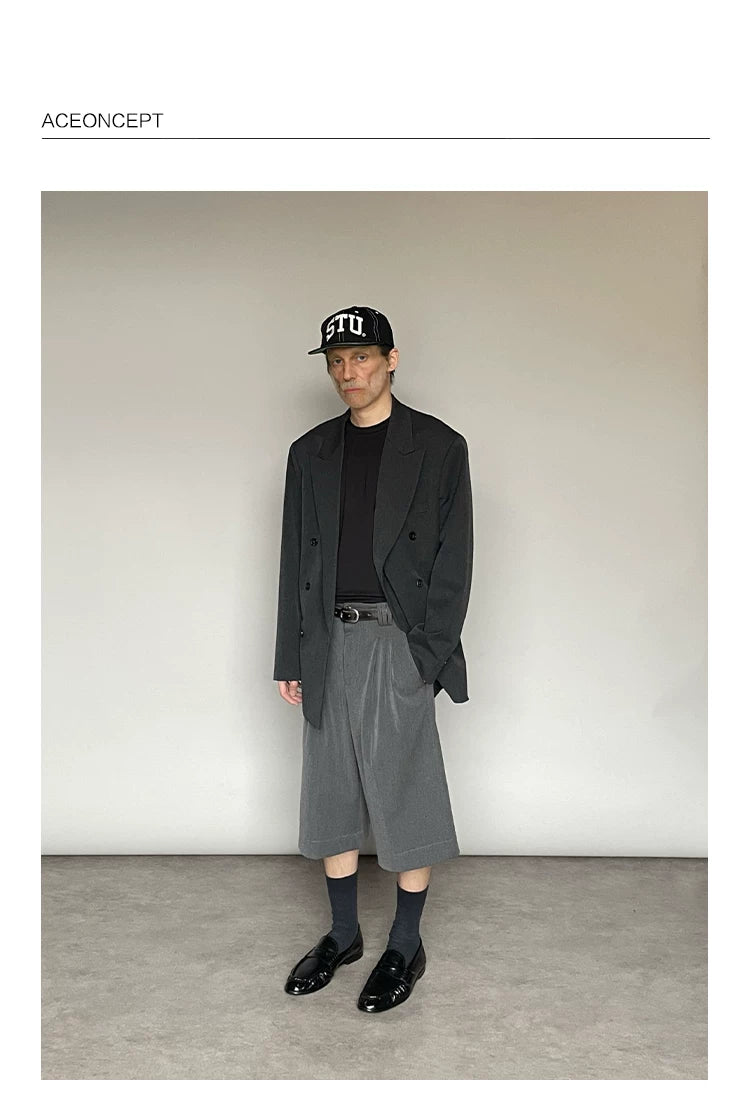 PLEATED CASUAL JORTS