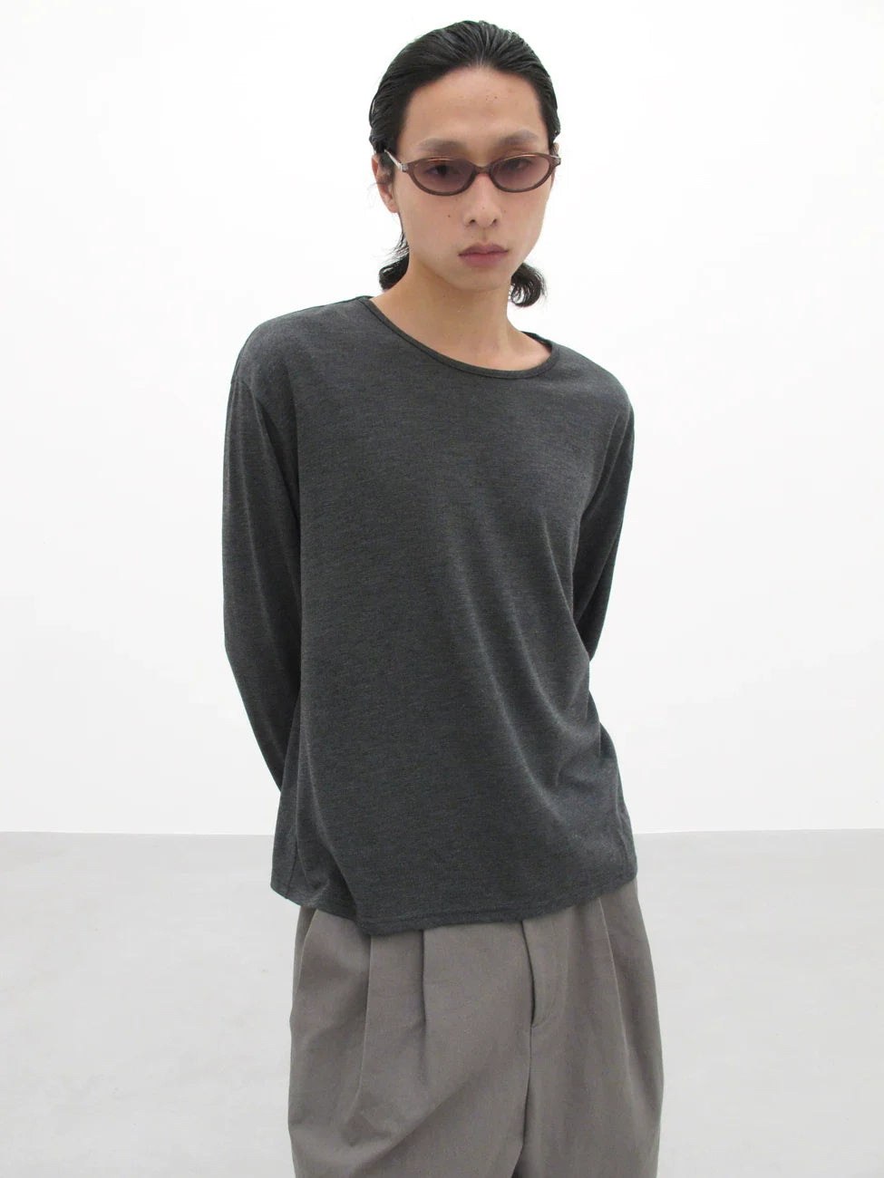 LINEN COZY BOXY TEE