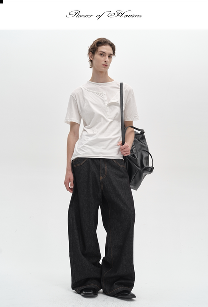 LAYERED SHORT SLEEVE TEE