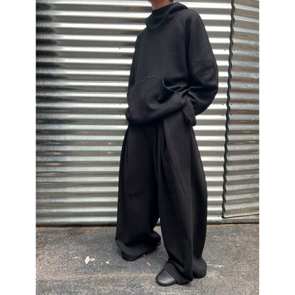 STEREOSCOPIC PLEATED TROUSERS