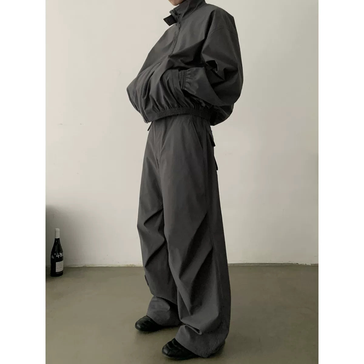 WIDE-LEG CARGO PANTS
