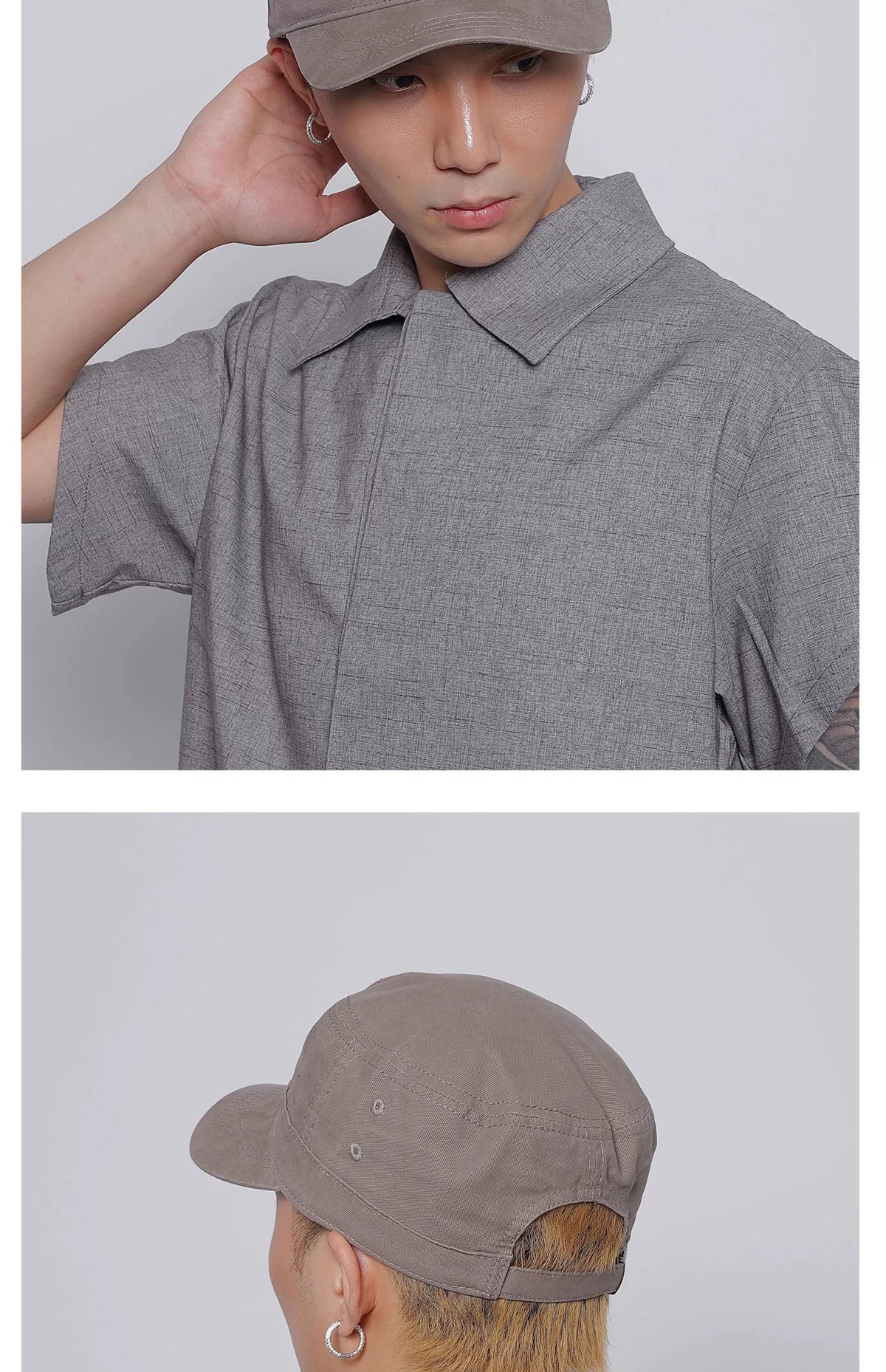 WASHED FLAT TOP CAP 24