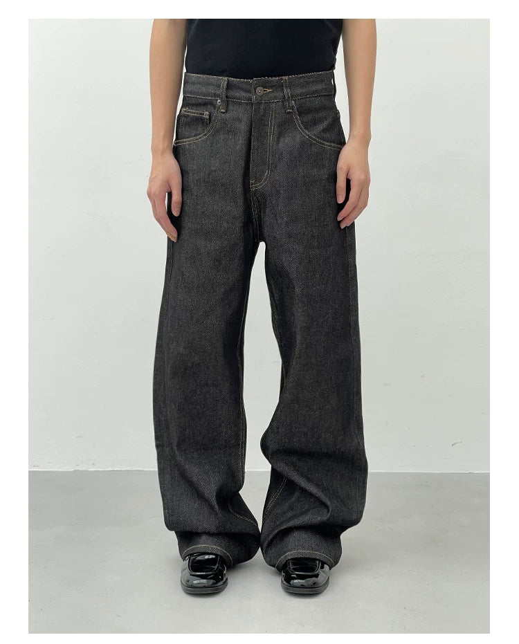 VINTAGE WIDE-LEG COMMUTER PANTS