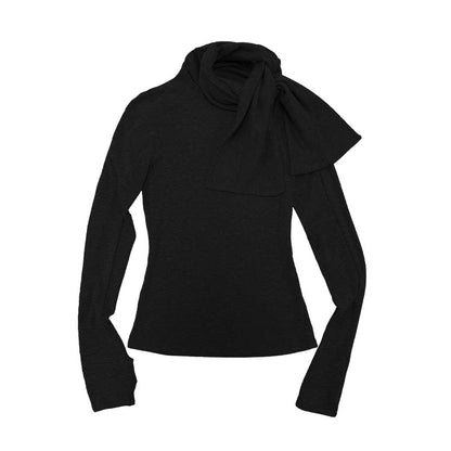 HOODED HALF-FINGER COTTON TOP