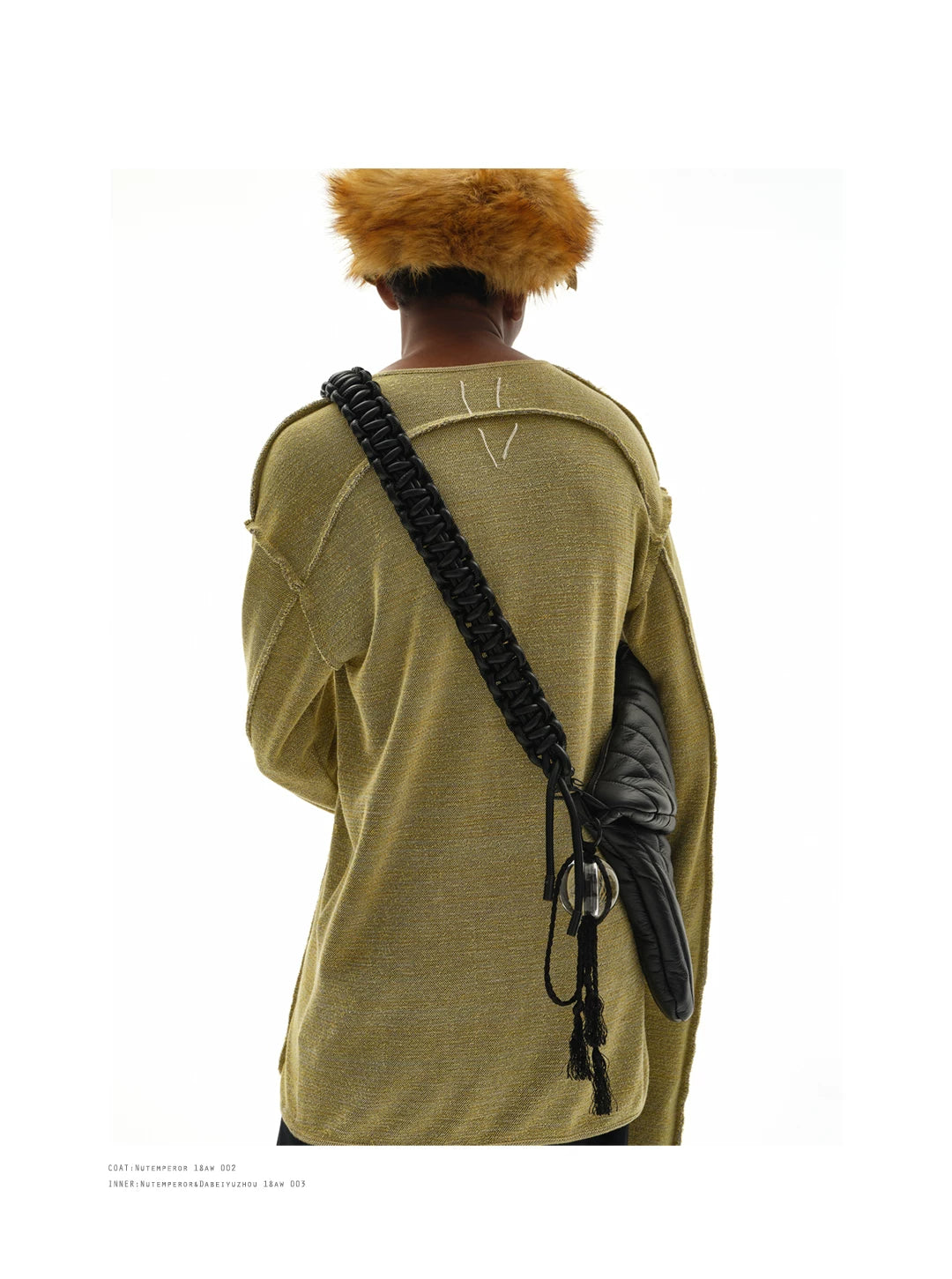 FAUX LEATHER CROSSBODY LAPTOP BAG
