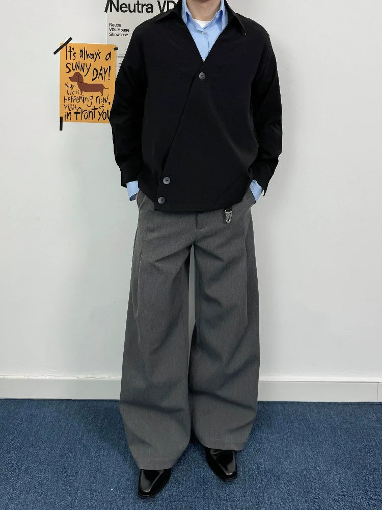 V-NECK LONG SLEEVE SHIRT