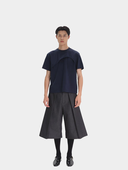 CURVED LINE T-SHIRT
