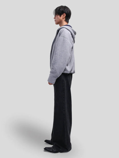 A-LINE WIDE LEG JEANS