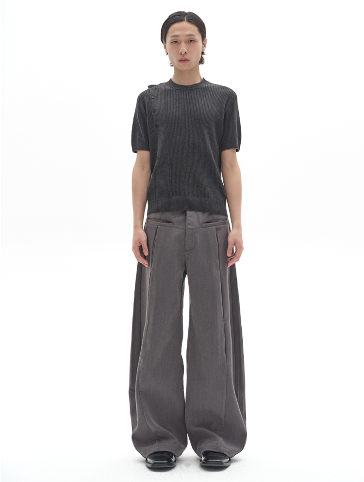 PREMIUM PLEATED CASUAL PANTS