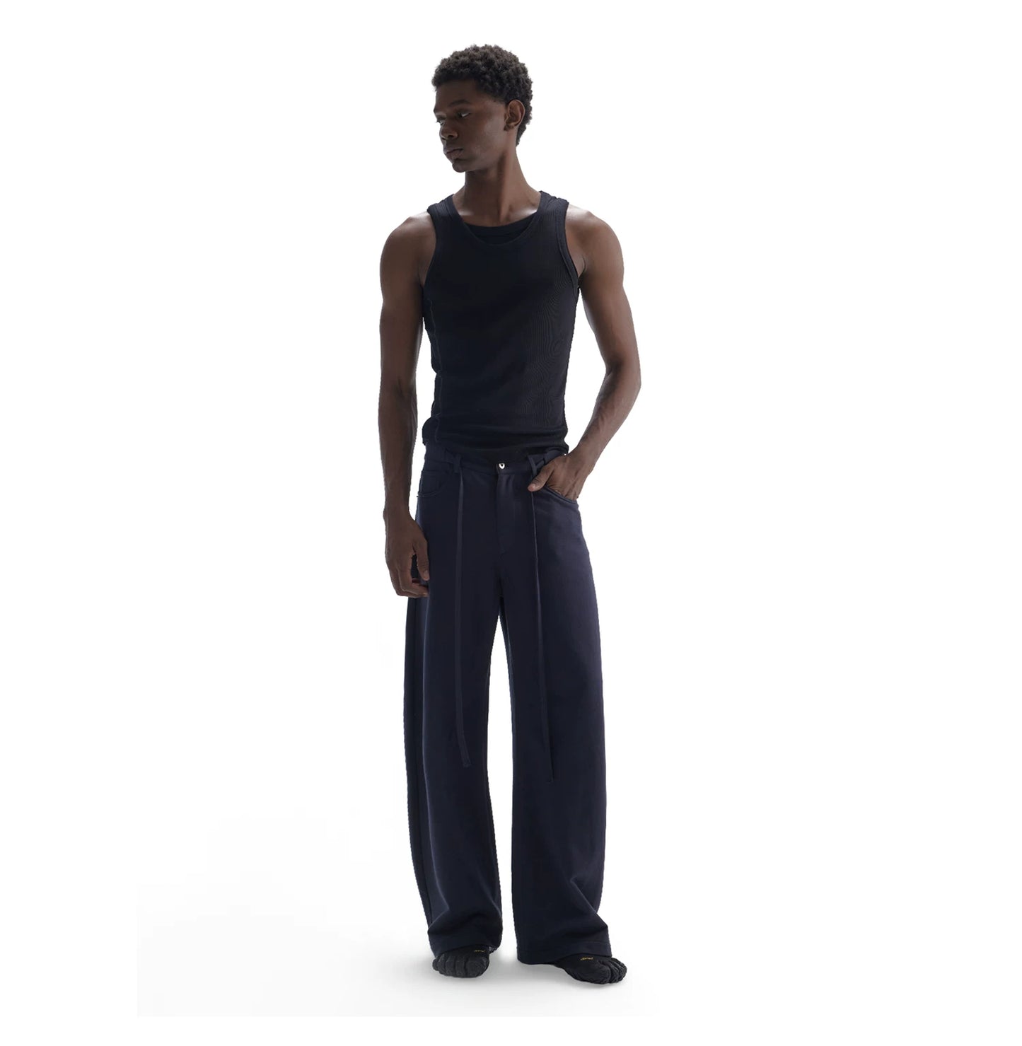 COTTON A-LINE SWEATPANTS