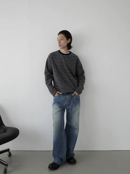 VINTAGE STRIPED RELAXED T-SHIRT