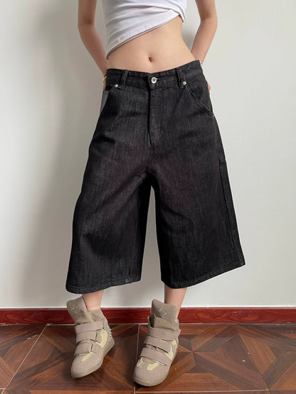 STRING TUNE DENIM SHORTS