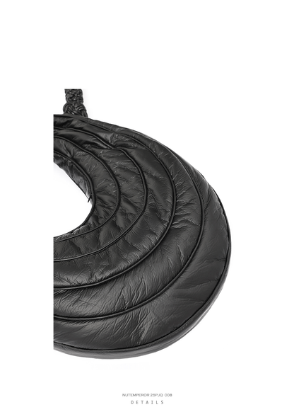 FAUX LEATHER CROSSBODY BAG