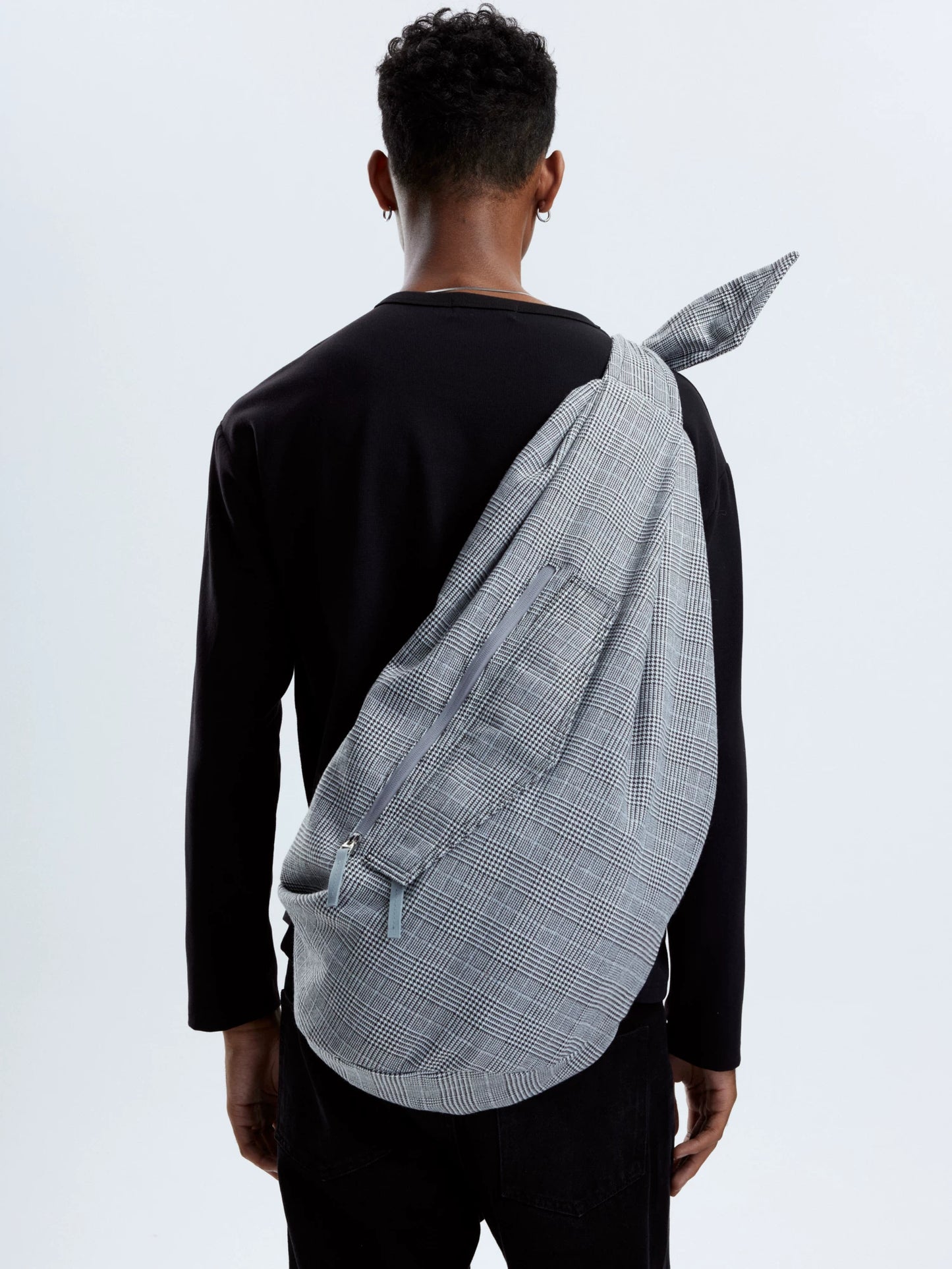 CHIFFON BLEND TRAMP BAG