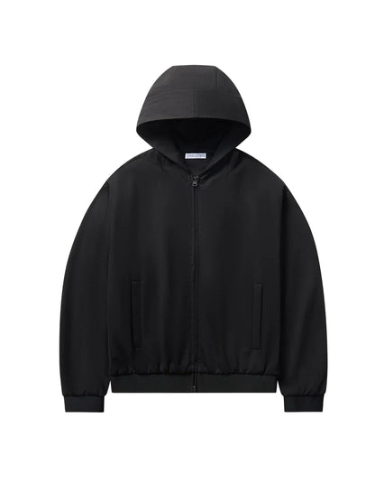 SHORT FIT HOODIE