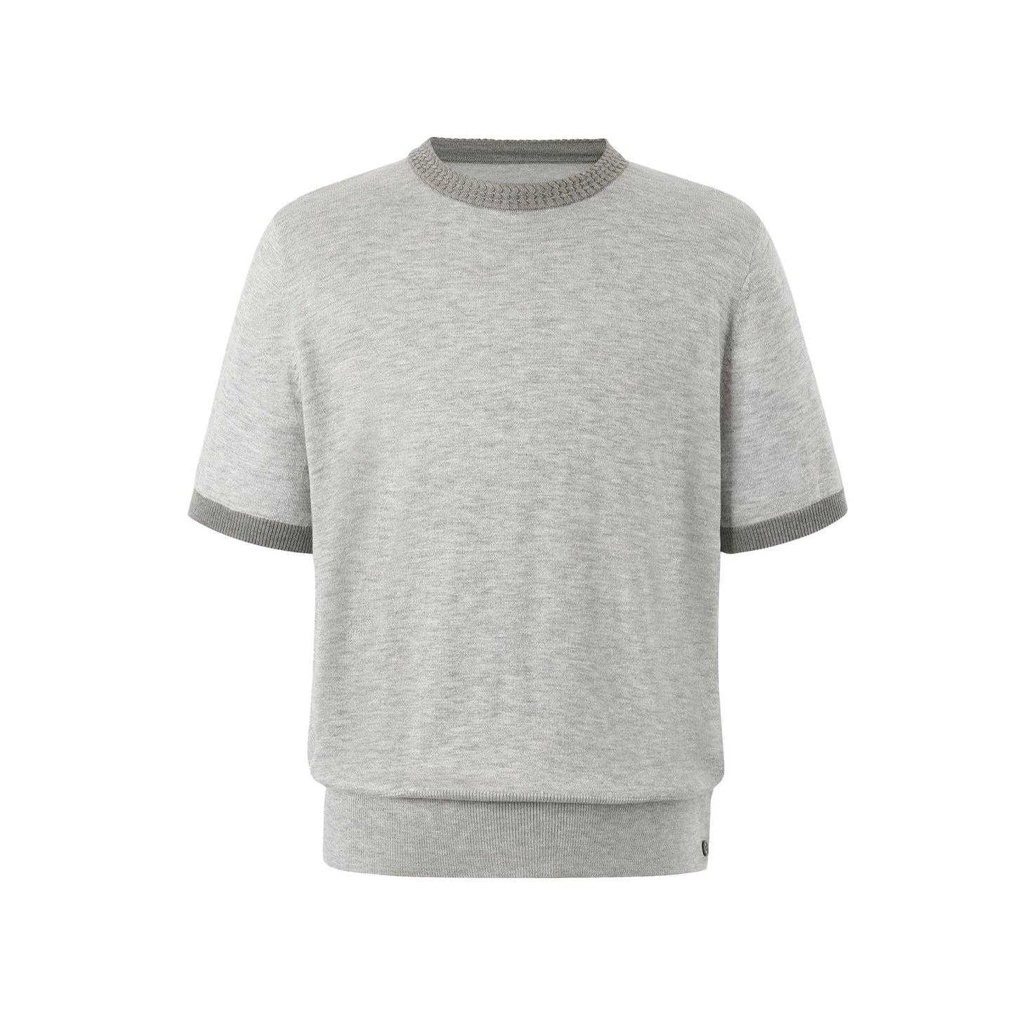 CASHMERE BLEND RINGER TEE