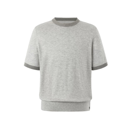 CASHMERE BLEND RINGER TEE