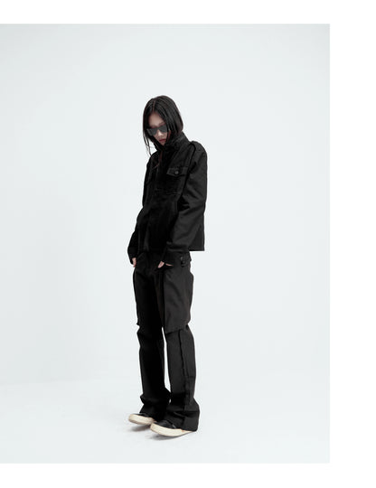 MERCERIZED COTTON WORK JACKET