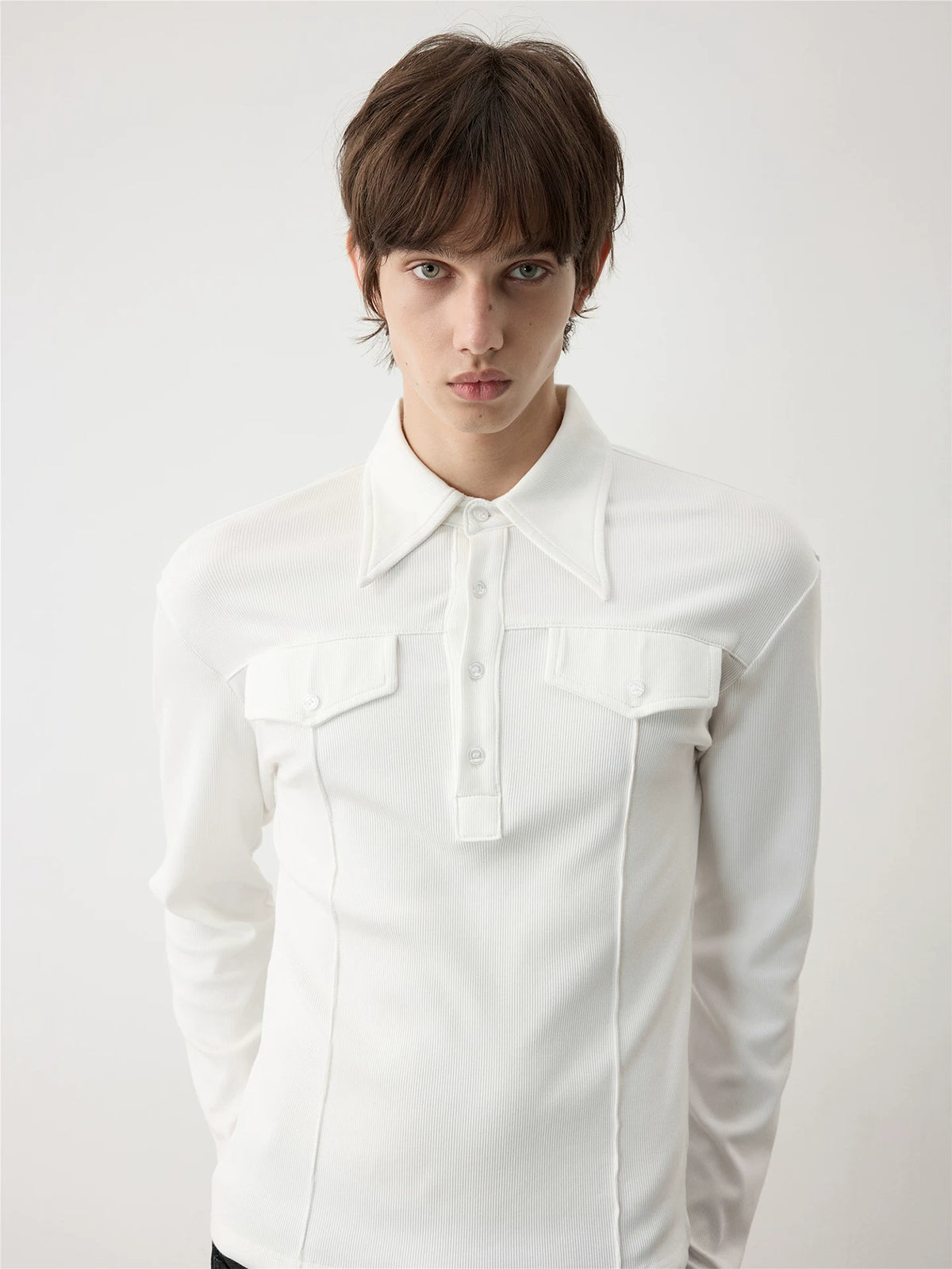 SLIM-FIT LONG SLEEVE SHIRT