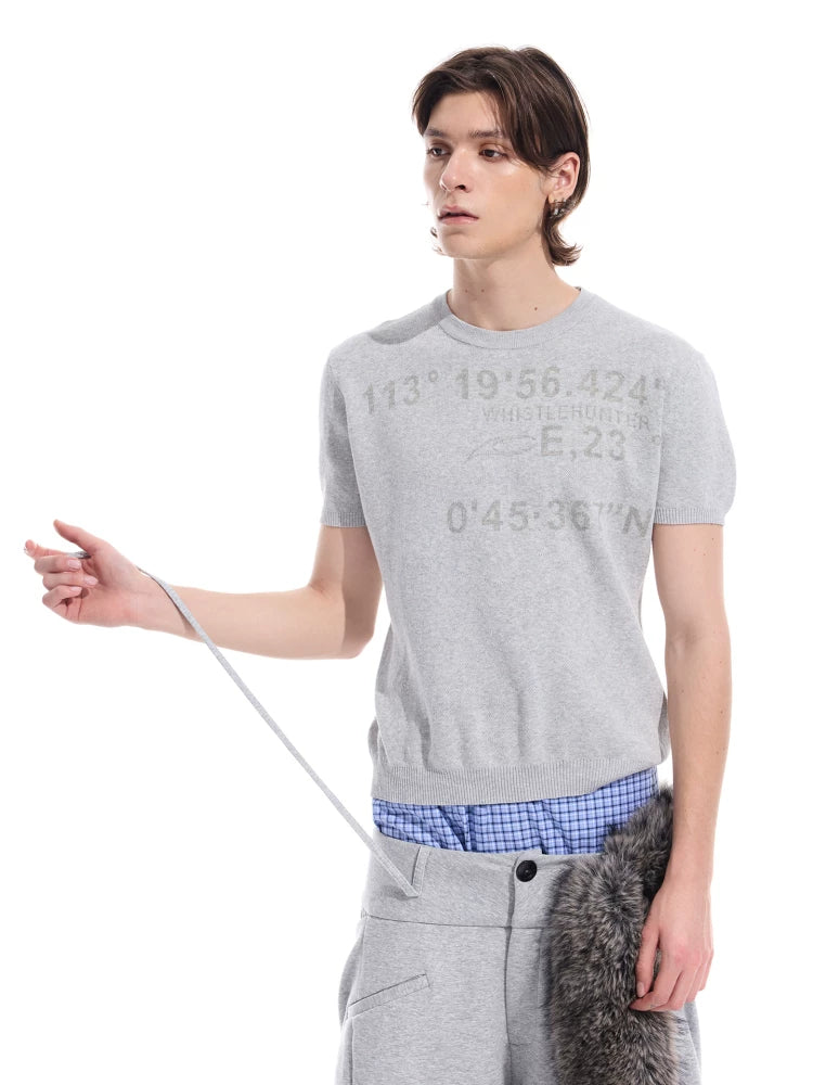 JACQUARD T-SHIRT